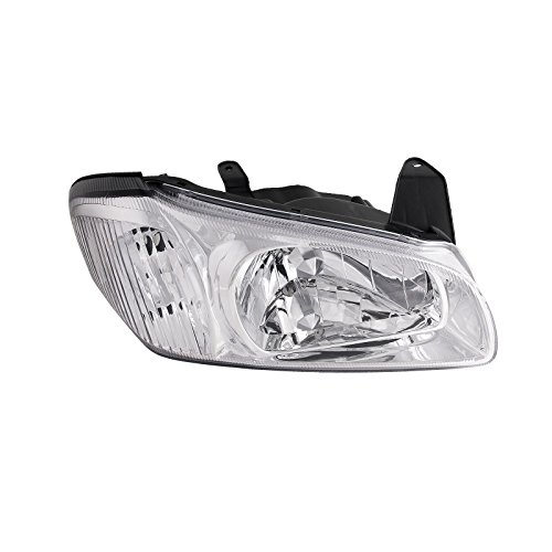 HEADLIGHTSDEPOT Chrome Housing Halogen Headlight Compatible with Nissan Maxima 2000-2000 Includes Right Passenger Side Headlamp