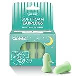 Cazivea 2026 New Version tappi orecchie dormire | 36dB Schiuma Memory Antirumore Pro | Design Acustico 5 Strati e Custodia Portatile per Chi Dorme di Lato, Lavoro e Russamento (Verde erba, Media)