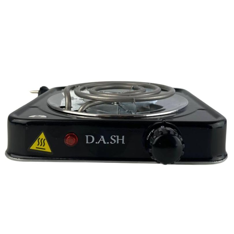 Hornillo 1000W de cachimba para encender los carbones - Tus carbones listos en 5 minutos - 5 intensidades diferentes - Compatible con todo tipo de gestores de shisha - Conector a corriente 130 cm