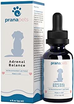 Adrenal Balance for Dogs with Cushing’s | Naturally Relieves Symptoms of Cushing's Disease in Dogs | Licorice Free Herbal Formula for Dogs with Cushing’s Disease | by Prana Pets
