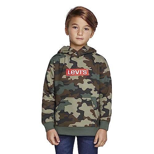 Image of Levi's Boys' Soft Knit Graphic Pullover Hoodie