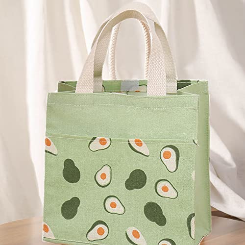 Spldsun 2Stk Stofftaschen Klein mit Griffen, Faltbare Einkaufstasche Recyclingtasche, Baumwolltasche Tragetaschen, für Frauen, Kinder, Mädchen, 22cm x 22cm