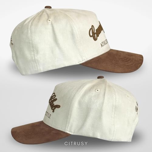 Image of Vintage Western Trucker Hat | Men & Women | Country Cute Caps for Cowgirls Cowboys | Camo Denim Embroidered Cotton | Snapback