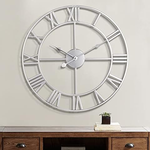 Maxstar Silent Roman Numerals Wall Clock Cover