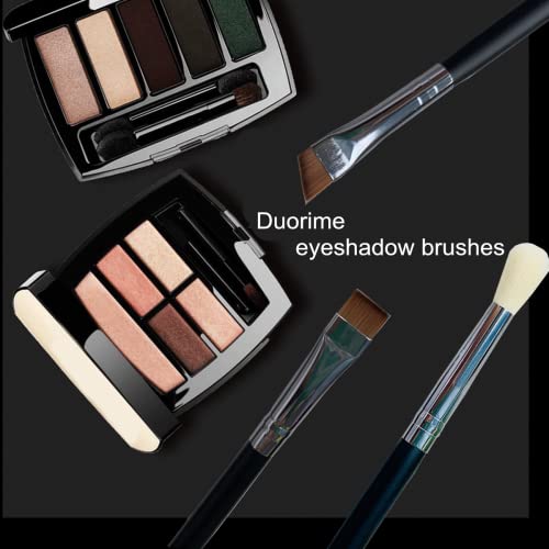 Silky 10Pcs Eyeshadow Makeup Brush Set Essential Eye Makeup Brushes Kit For Blending Eyeshadow, Eyeliner, Crease, Eyebrow Cosmetics Tool