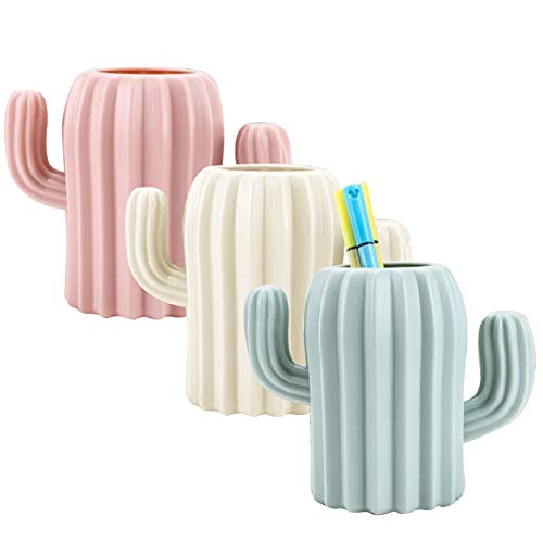Ugyduky set of 3 pen holder for desk pencil holder for desk offic…