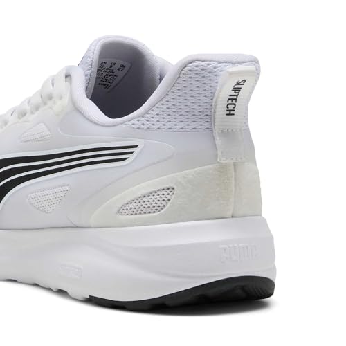 Puma SOFTRIDE Cosmic Street SLIPTECH Sneaker, Unisex, Weiß/Schwarz, 4.5 UK – Ansicht 2