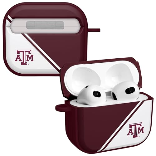 Affinity Bands Texas A&M Aggies Champion Series HDX Case Cover Compatible with Apple AirPods Generation 3