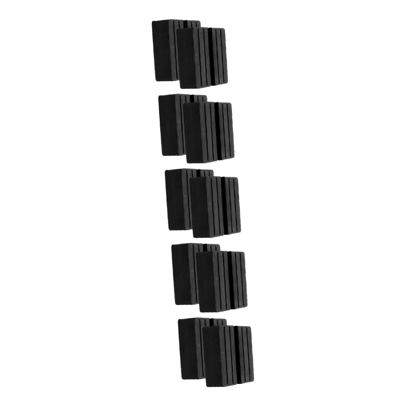 ifundom 5 Set Gomma Per Martinetto Auto Adattatori Per Pinch Welds Per Punto Sollevamento Del Veicolo Struttura Resistente E Affidabile Compatibili Con Martinetti 2 Pezzi * 5