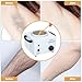 Podoy Wax Warmer for Hair Removal, Professional Single Wax Warmer Pot Melter Heater with Adjustable Temperature Set, Home Spa & Salon Electric Waxing Machine with 200pcs Sticks