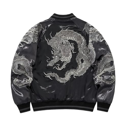 Veste de baseball style streetwear chinois pour casser la monotonie