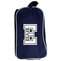 Personalised Boot Bag Football Rugby Sports School Shoe Bags Custom Printed (Navy)