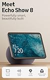 Amazon Echo Show 8 (newest gen), Vibrant HD 8.7" display with spatial audio and Alexa, Graphite - Image 6