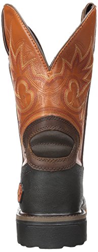 Justin Original Work Men's Rustic Barnwood Hybred-M Workboot3