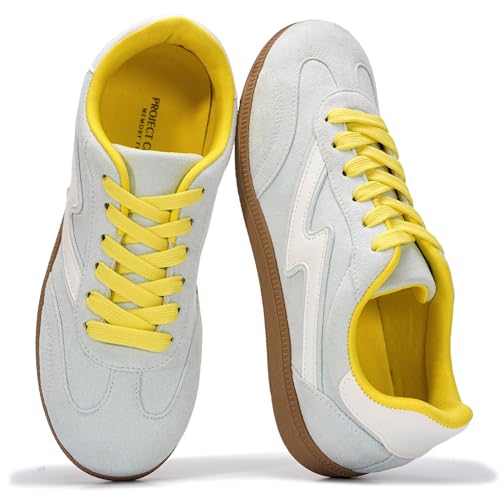 Image of Project Cloud Non-Slip Fashion Sneakers for Women, Lace-Up Shoes | Memory Foam Insole Trendy Womens Footwear - Comfortable Casual Womens Sneakers - Stylish Shoes Women Breathable Footwear