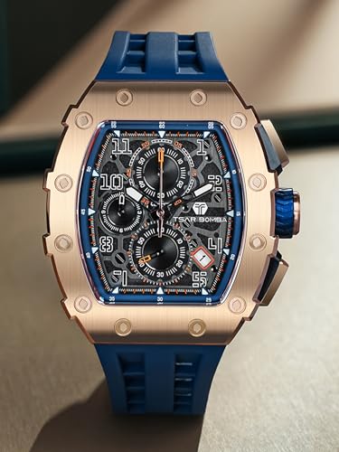 Image of TSAR BOMBA Mens Watch for Men Waterproof Men's Wrist Watches Gift for Men