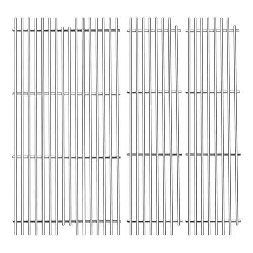 Boloda 1 Pack 54911 Cooking Grid Grates with 2 Pack 54921 Replacement for Viking VGBQ 30 in T Series VGBQ 41 in T Series VGBQ 53 in T Series Gas Grill