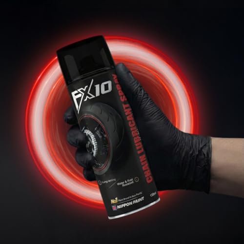 Image of Chain Lubricant Spray 135ML | High Performance Chain Lube for Bike & Motorcycle | Reduces Friction Wear Protection Rust Prevention Smooth Quiet Ride Long Lasting