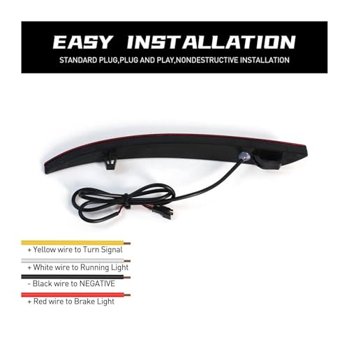 Feux stop clignotant dynamique Ford Mondeo Fusion réflecteur LED - 3