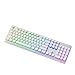 ZIYOU LANG x FREEWOLF M104 Wireless Keyboard, Triple Mode 75% Gaming Office Keyboard with RGB Backlit, 4000mAh Rechargeable, Compatible with Windows/Mac