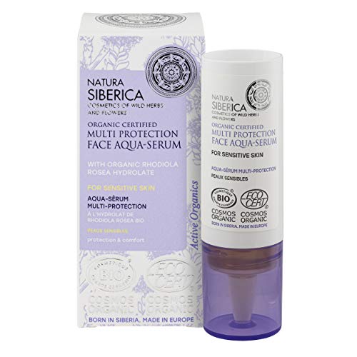 Natura Siberica Aqua Sérum Facial Multiprotección 15 ml