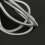 Universal CPAP Tube and Mask Cleaning Brush - Stainless Steel Flexible Feeding Tube Cleaner for Hoses Wire Bristle Solution, Easily Clean Standard Tubing Kit (Yellow) - Image 4