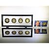 Donald Trump 1st Term 4 Year Coin Set, Collectors Edition, Gold Plated Replica Coins 2017, 18, 19, 20, Rectangle Display Case, Cert. of Auth. (1st Term Rect. Blk.)