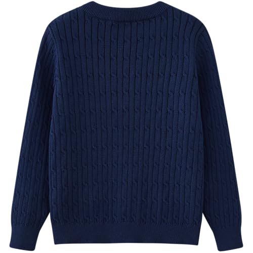 Girls Knit Cardigan Kids Button Long Sleeve Knit Sweater Clothes Cord Knit Sweater2