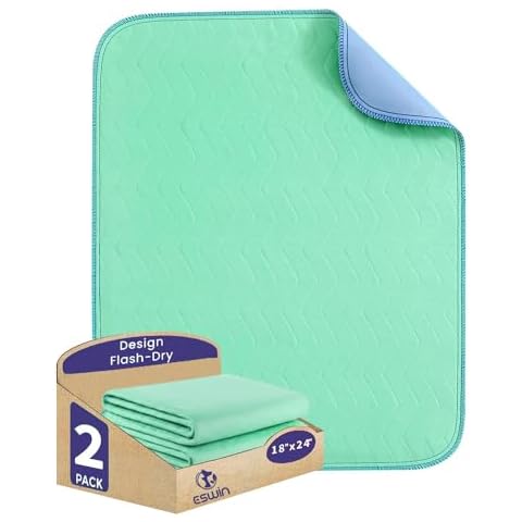 ESWIN Washable Underpads 18" x 24" Cover
