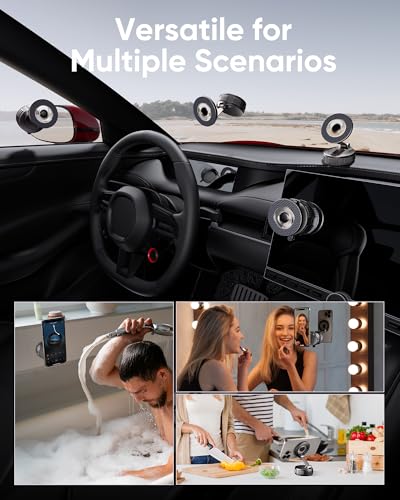NKNZLY Vacuum MagSafe Magnetic Car Mount (Dashboard/Windshield) — view 2
