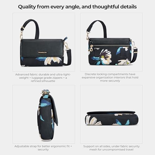 Image of Travelon Anti-Theft Addison Convertible Crossbody /Belt Bag