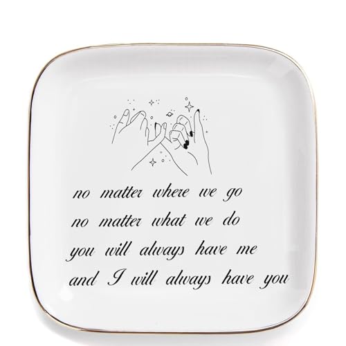 Friend Gifts for Women,Friendship Jewelry Dish,Best Friend Gift, Sister Jewelry Tray,Unique Gifts...