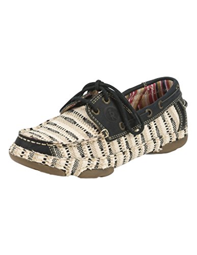 Tony Lama Womens Lindale Lace Up Flats Casual - Beige - Size 6.5 B