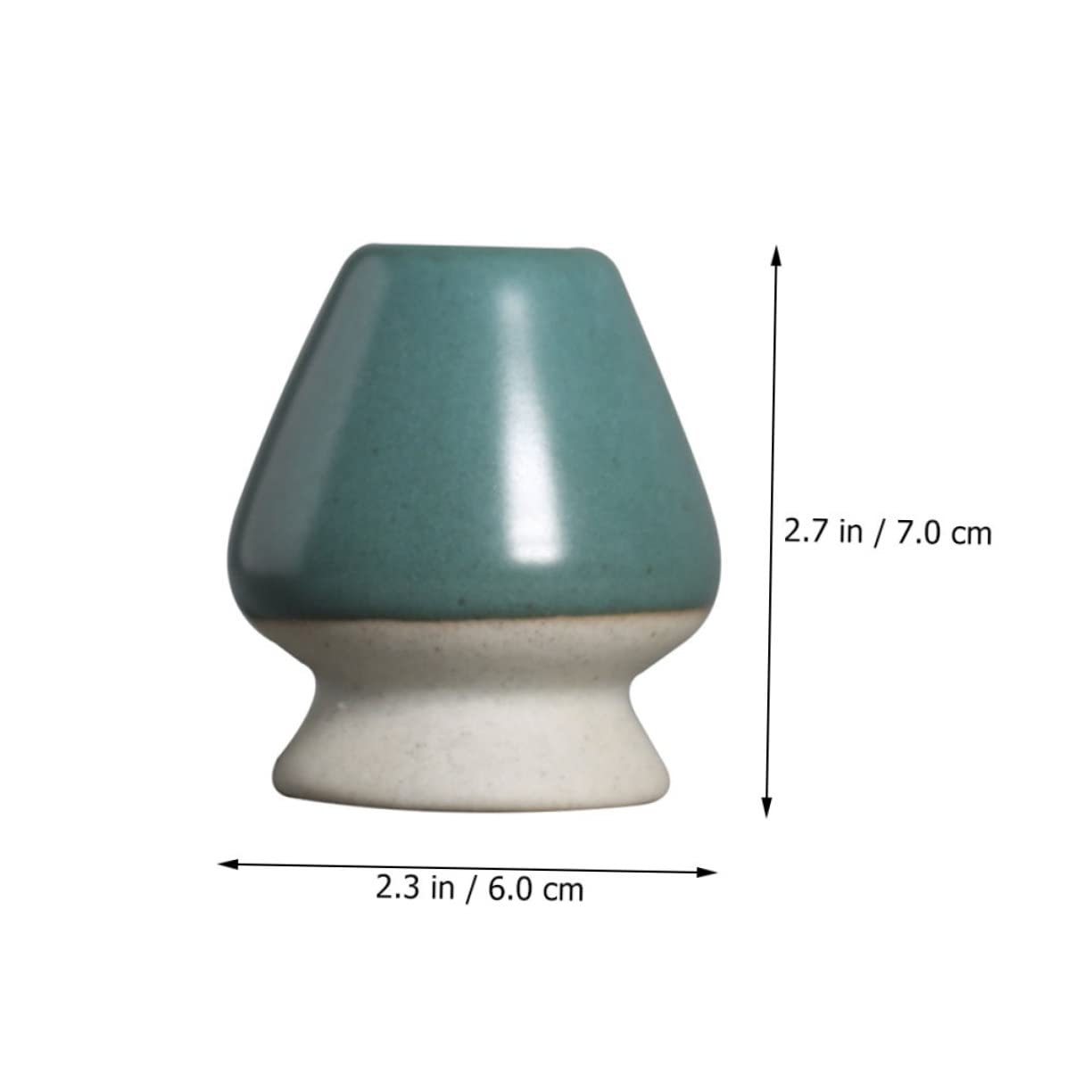 Cabilock Japanese Matcha Whisk Holder Ceramic Tea Whisk Storage Container for Traditional Tea Ceremony Decorative Stand for Matcha Preparation and Serving