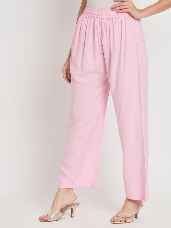 Image of Soft Colors Relaxed Fit Pocket Palazzo