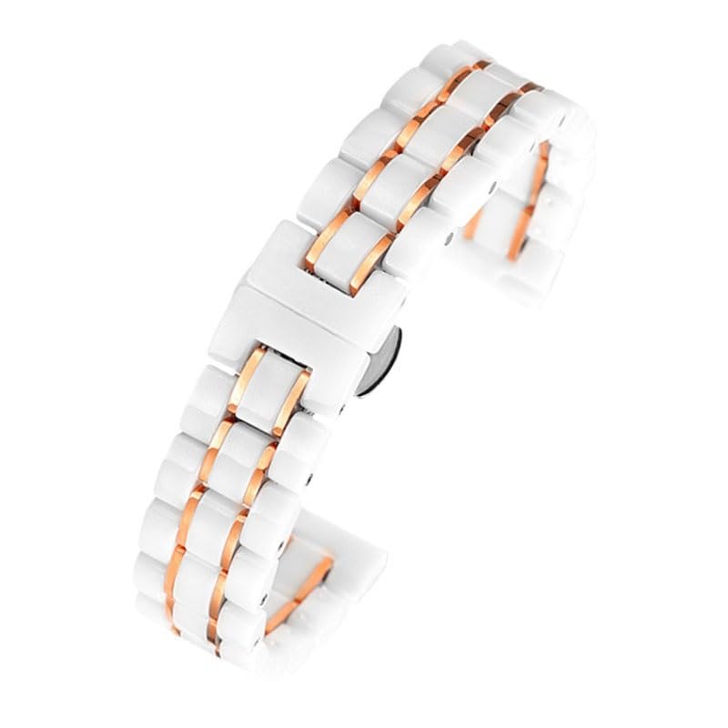 Bracelet de montre en céramique 20mm pour Omega cadeau homme femme