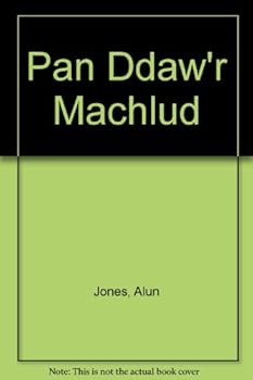Paperback Pan Ddaw'r machlud: Nofel (Welsh Edition) [Welsh] Book
