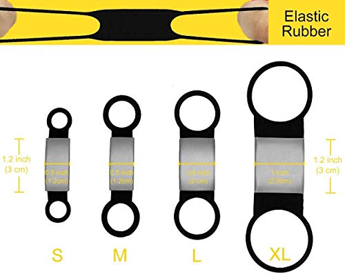 Slide-On Pet Id Tags - Stainless Steel Dog Tags For Small Medium Large Xlarge/Custom Engraved No Noise Animal Identification Tag On 3/8 5/8 3/4 1.0" Wide Collar - 6 Colors #TOP3