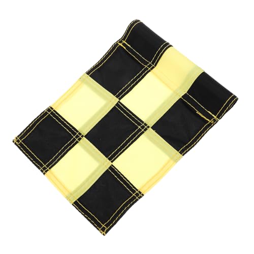 Toyvian Golfing Checkered Flag Portable Detachable Golf Training Flag Lightweight for Easy Setup for Use for Backyard Practice and Golf