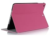 Samsung Galaxy Tab4 8.0 (8-Inch) Case Cover, FYY Ultra Slim Magnetic Smart Cover Multi-Angle Stand Case for Samsung Galaxy Tab4 8.0 (8-Inch) Magenta (With Auto Wake/Sleep Feature)