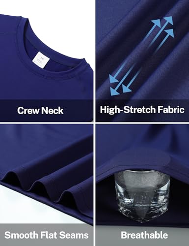 Image of Somaibo Boys Sleeveless Compression Shirt Youth Athletic Tank Tops Kids Quick Dry Basketball Football Undershirt