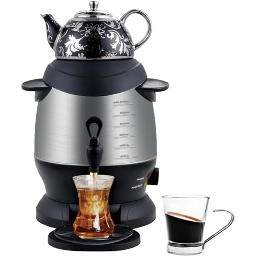 Samovar électrique à maintien au chaud constant et système de sécurité totale