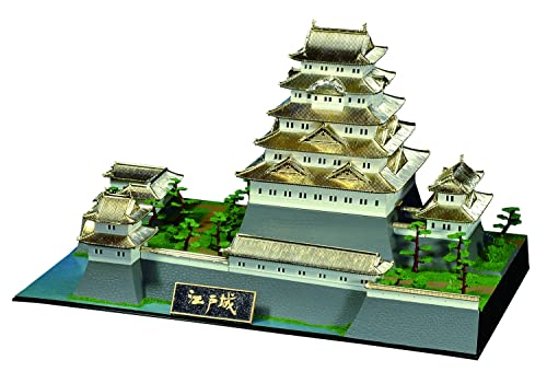 Château japonais Doyusha DG-4 maquette luxe or d'Edo 1/350