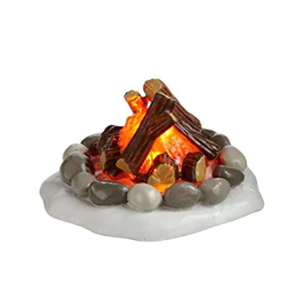 Cruz #6013124 Departamento 56 Village accesorio de hoguera iluminada LED para maquetas