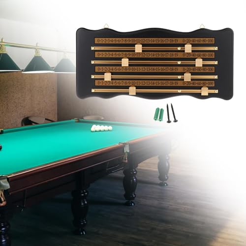 Pizarra marcador para Shuffleboard de madera 50cm miniatura 3