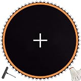 Jumptastic Trampolin Sprungtuch Ø 366 cm 72 Ösen Sprungmatte für Gartentrampolin Federn 141 Ersatzteile Trampoline 12FT