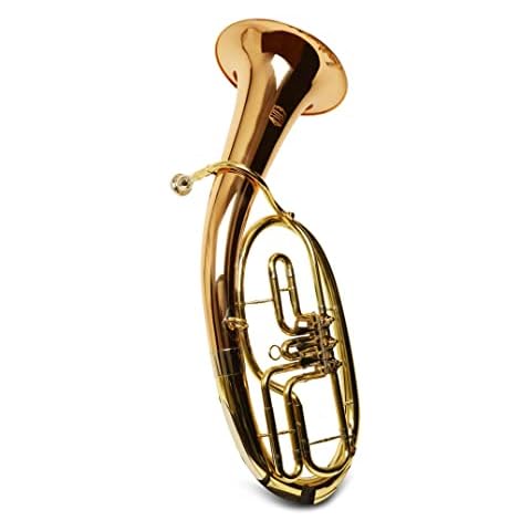 Tenor Horn Horn - Symphonie Wester in Brass, Minibal Joint with Deluxe Hard Case - Gold Cover