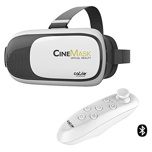 CINEMASK VIRTUAL REALITY, OCCHIALI VISORE 3D PER SMARTPHONE TRA 4,7