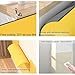 Thick Foam wall protector Pad,Ultra Self Adhesive Rubber Sponge Cushion Wall Protector,for Anti-Collision Waterproof anti wall padding,for Garage car door wall Protector Bumper Guard(2m, White)