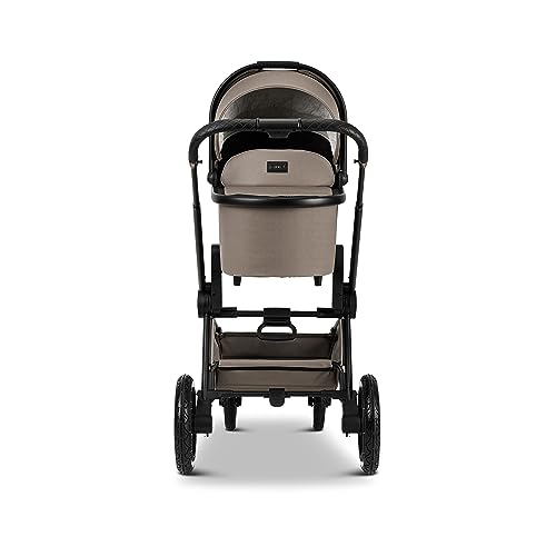MOON 2 in 1 Kombi-Kinderwagen RESEA+, Mud, Edition+, mit Wanne und Sportwagen Sitz, bis 22kg, Kollektion 2024 – Bild 3